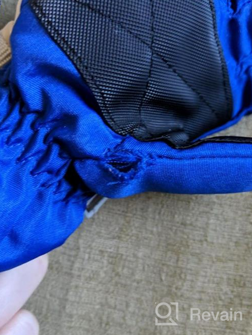 img 1 attached to 🧤 Winter Gloves for Toddlers - Adjustable, Momoon Boys' Accessories to Keep Warm in Cold Weather review by Sean Reddy