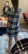 img 1 attached to Stay Cosy And Stylish With Goodthreads Women'S Relaxed-Fit Flannel Shirt Dress review by Chris Thrower