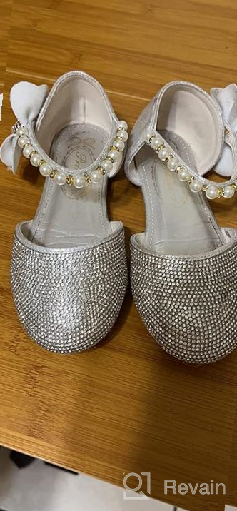 img 1 attached to LFHT Toddler Adorable Wedding Numeric_8 Girls' Shoes review by Juanita Riles