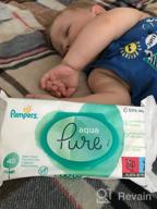 img 1 attached to Pampers Aqua Pure Wipes: Four-Pack for Gentle and Effective Baby Care review by Agata Olszewska ᠌