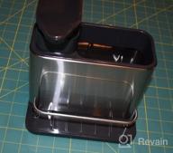 img 1 attached to Sink Organizer With Drain Hole And Sponge Holder For Kitchen And Bathroom Soap Dispenser By ODesign review by Shawn Trotter