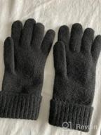 img 1 attached to Achiou Women'S Winter Gloves - Soft Knit Touch Screen Texting Glove With Warm Fleece Lining review by April Scott