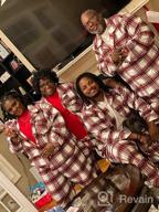 img 1 attached to 🎄 Matching Family Christmas Pajamas - Red PajamaGrams for Christmas review by Luis Harper