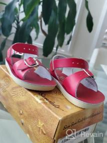 img 8 attached to Sun-san Surfer Flat 🏄 Sandal: Comfortable Unisex-Child Salt Water Sandals