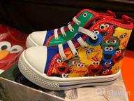 img 1 attached to Sesame Street Shoes Sneaker Toddler Boys' Shoes for Sneakers review by Richard Rosa