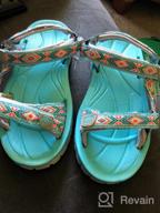 img 1 attached to 🏖️ Seaview Sport Strap Sandal for Northside Kids in Toddler, Little Kids, and Big Kids Sizes review by Sarah Mills