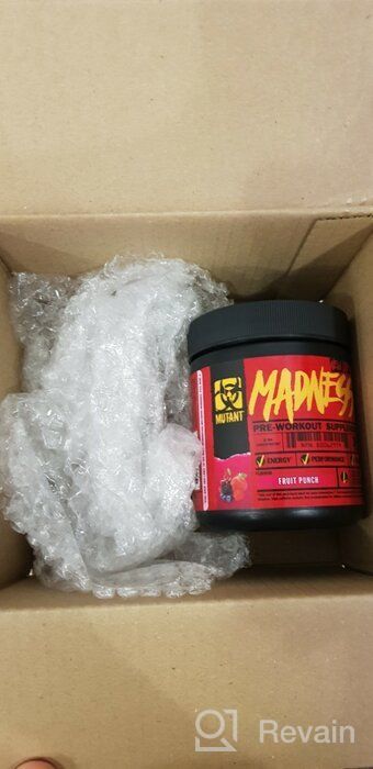 img 2 attached to 🔥 Sugar-Free Mutant Madness Pre-Workout Powder – Engineered for High-Intensity Workouts | Blue Raspberry, Peach Mango, & Mask Flavor review by Aneta Sawicka ᠌