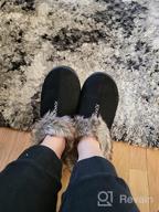 картинка 1 прикреплена к отзыву Warm & Cozy Women'S House Shoes: Mishansha Memory Foam Slippers With Fleece Lining And Anti-Skid Sole от Chris Floyd