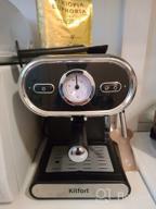 img 2 attached to Rozhkovy coffee maker Kitfort KT-702, black review by Dagmara Nowicka ᠌