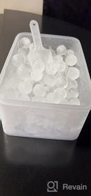 img 7 attached to Сделайте идеальные и легкие круглые ледяные шарики с крышкой и контейнером - сферический лоток для льда 66PCS для охлаждения коктейлей и кофе