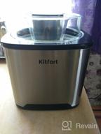 img 2 attached to Ice cream maker Kitfort KT-1809 stainless steel review by Gabriela Michalska ᠌