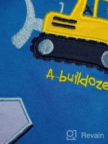 img 5 attached to Toddler Boys' Excavator Pullover Sweatshirt Sweater in Fashionable Hoodies & Sweatshirts