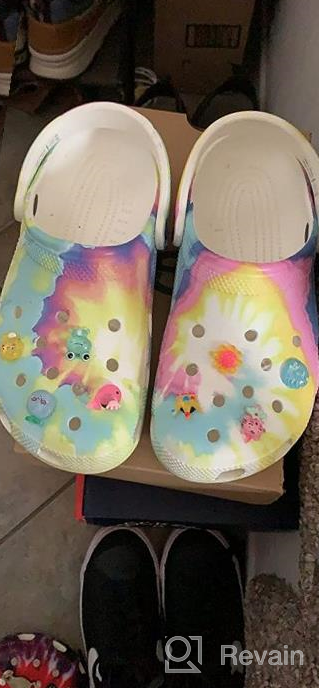 img 1 attached to 👞 Crocs Unisex Classic Graphic Multi Boys' Clogs & Mules: Stylish and Comfy Footwear review by Madison Dickinson