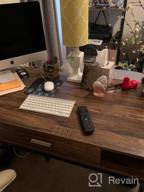 img 1 attached to 63-Inch Computer Desk With Bookshelf And Storage Shelf - Perfect For Home Office And Gaming Corner Workstation - Black Walnut Finish - Easy Assembly And Simple Style By DEWEL review by Joshua Morales