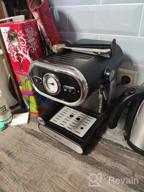img 1 attached to Rozhkovy coffee maker Kitfort KT-702, black review by Catalina Sohaciu ᠌