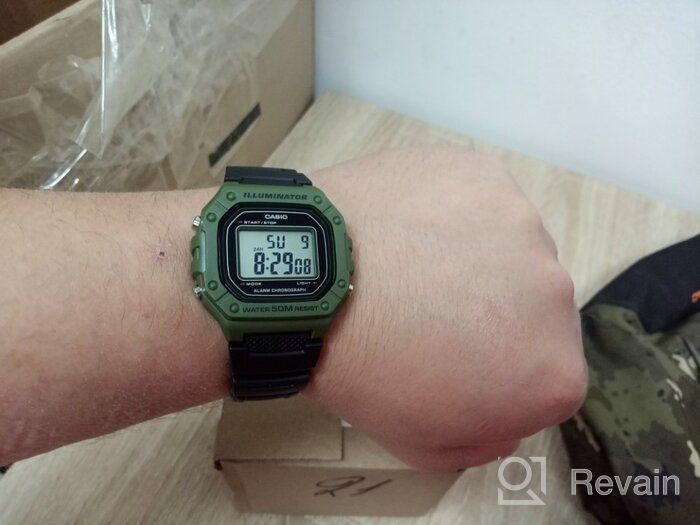 img 2 attached to ⌚ CASIO W-218H-3A: Sleek and Stylish Wrist Watch for Optimal Timekeeping review by Dorota Struszewska ᠌