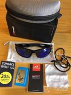 img 1 attached to RIVBOS RB831: The Ultimate Polarized Sports Sunglasses For Men With Unbreakable TR90 Frame review by Bill Pulse