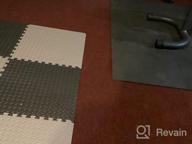 картинка 1 прикреплена к отзыву BEAUTYOVO Interlocking Foam Gym Mats - Puzzle Exercise Mat With 12/24 Tiles, 24'' X 24'' EVA Foam Floor Tiles For Protective Flooring, Ideal For Gym Equipment от Alex Britton