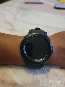img 7 attached to 3-в-1 Samsung Galaxy Watch 4 Classic 46Mm Аксессуары: прочный бампер, защитная пленка для экрана из закаленного стекла + кольцо на лицевой панели — синий