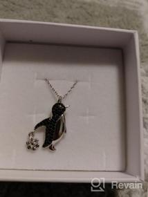 img 5 attached to 🐧 Sloth Penguin Pendant Necklace - Sterling Silver Cute Animal Jewelry for Women and Girls by YAFEINI