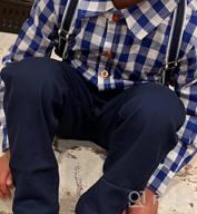 img 1 attached to 🧒 Gentlemen-Inspired Suspenders: Stylish Toddler Boys' Clothing Collection review by Brian Elliott
