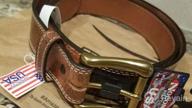 img 1 attached to 👔 Nocona Belt Co Double Men's Houston Accessories review by Mike Hamelin