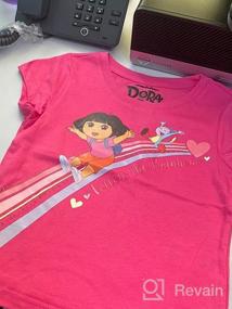 img 5 attached to 👕 Dora Explorer Lavender Toddler T Shirt: Girls' Clothing for Tops, Tees & Blouses