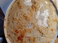 img 1 attached to 12-Inch Perforated Pizza Pan: Bake Perfect Crispy Pizza With Beasea'S Heavy-Duty Aluminum Bakeware review by Yuri Rochelin