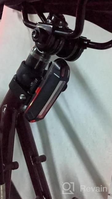 img 1 attached to Stay Safe And Visible Anytime With GPMTER Ultra Bright USB Rechargeable Bike Tail Light - Perfect For Road And Mountain Bikes review by Kelvin Ward