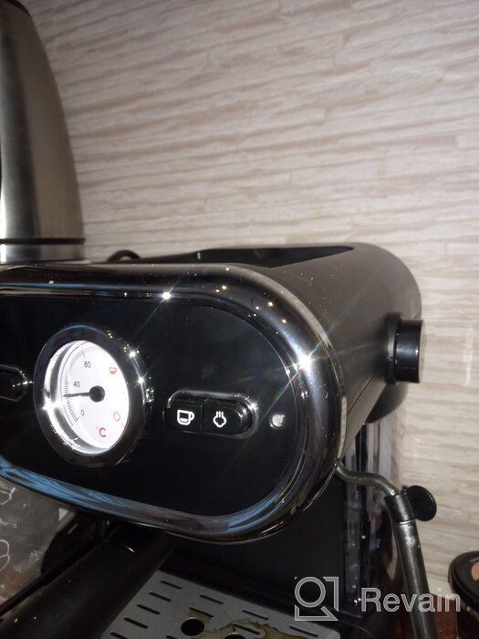 img 1 attached to Rozhkovy coffee maker Kitfort KT-702, black review by Micha Bialik (Eagle) ᠌