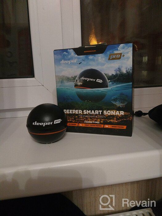 img 1 attached to Deeper PRO Smart Sonar - Portable WiFi Fish Finder for Kayaks, Boats, and Ice Fishing on Shore review by Hoo Chong ᠌