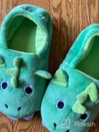 img 1 attached to 👣 Ultimate Comfort and Safety: PLAGE Anti Slip Toddler Slippers Boys' Shoes review by Stuart Sugden