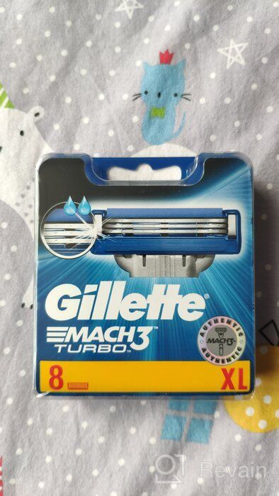 img 2 attached to Gillette Mach3 Turbo Cartridges 20cc &amp; 1 Bonus Razor Bundle - 1 Pack (Netcount 1 Pack) review by Anastazja Swiatyna ᠌