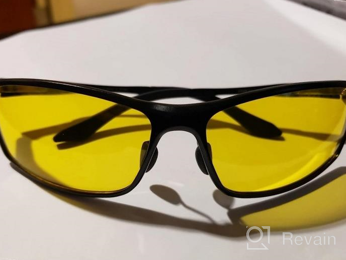 img 1 attached to Drive Safely At Night With Bircen'S Anti-Glare Night Vision Glasses For Men review by Kiko Fanandriansyah