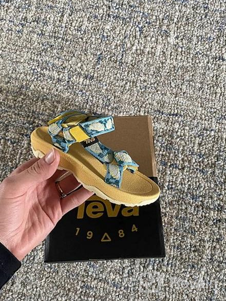 img 1 attached to 👟 Teva Unisex Hurricane Sandal for Medium Boys - Shoes review by Prem Robinson