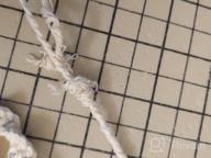 картинка 1 прикреплена к отзыву 3Mm X 220Yd Macrame Cord - 100% Natural Cotton Rope For Handmade Plant Hanger Crafts от Dejuan Stott