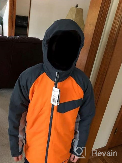 img 1 attached to Arctix Cyclops Insulated Jacket Orange - Stylish and Functional Boy's Clothing and Jackets & Coats review by Tim Knain