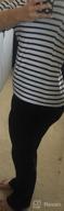 img 1 attached to Tulucky Women's Casual Long Sleeve Striped Tees - Round Neck Tank Tops review by Patrick Martin