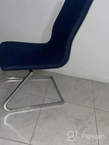 img 6 attached to GoodtoU 6-Pack Чехлы на стулья для столовой - эластичные чехлы для кухни, гостиничных стульев (набор из 4, светло-серый)