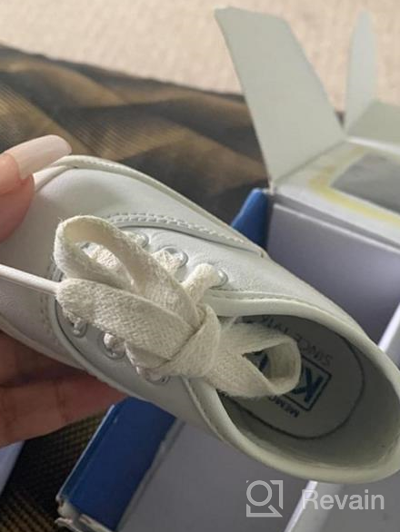 img 1 attached to Adorable Keds Champion Lace Toe Cap Sneaker 👟 for Infants and Toddlers - Comfort and Style Combined! review by Robert Elder