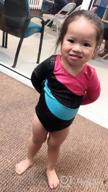 img 1 attached to TFJH E Sparkle Gymnastics Leotard: Athletic One-Piece Tank Bodysuit for Girls (3-15Y) review by Ashley Chavez