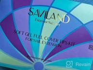 img 1 attached to Saviland Soft Gel Nail Tip Almond - Complete Kit For A Perfect Salon-Quality Look review by Brandon Bullard