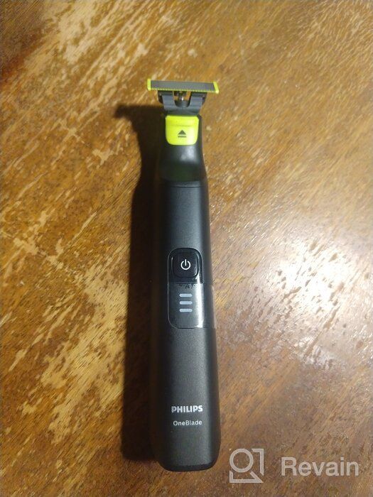 img 3 attached to Trimmer Philips OneBlade Pro QP6530/15, black/green review by Agata Zarzycka ᠌