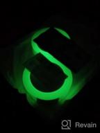 img 1 attached to Stay Safe At Night With DUOFIRE Glow In The Dark Tape - 3 Rolls, Removable & Waterproof, High Luminance Photoluminescent Safety Tape review by Kaylon Mackey