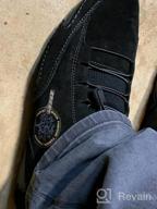 img 1 attached to Stylish Qiucdzi Leather Loafers: Ideal Men's Driving Shoes for Outdoor Comfort review by Jack Ngo