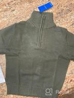 img 1 attached to Gioberti Boy's Knitted Half Zip 100% Cotton Sweater: Stylish and Comfortable Layering Essential review by Jack Harrell