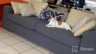 img 1 attached to Protect Your Sofa With YEMYHOM'S High Stretch Checkered Couch Cover - Anti-Slip, Durable & Perfect For Pets! (Sofa, Dark Coffee) review by Tamara Jackson
