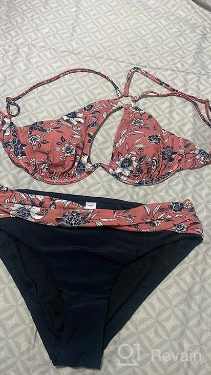 img 1 attached to Sexy Halter Backless Triangle Bikini Set With Padded Swimwear For Women By CtriLady review by Mike Ramani