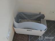 img 1 attached to Modkat Litter Tray, Includes Scoop And Reusable Liner - White review by Patrick Ceo