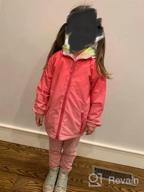 img 1 attached to 👧 Eddie Bauer Kids Reversible Hooded Windbreaker Jacket: Stylish & Practical Outerwear for Children review by Dennis Black